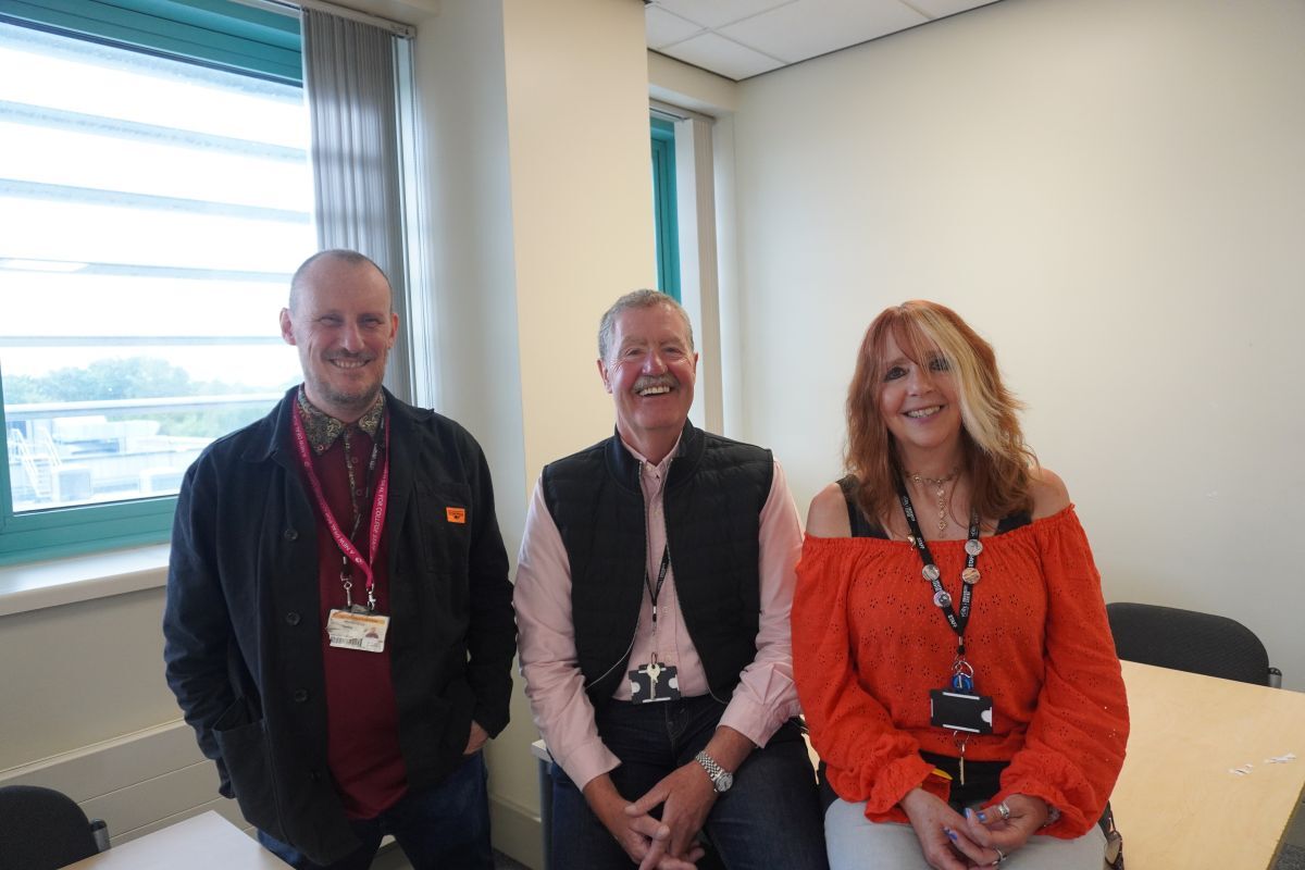Access to Higher Education Humanities tutors Adam Tomes Clive Broadley and Alison Willis