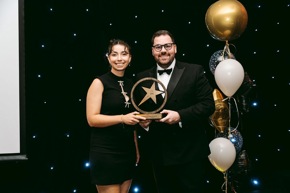 Brilliance Awards 2026 Casey Joiner Oriordan receiving award
