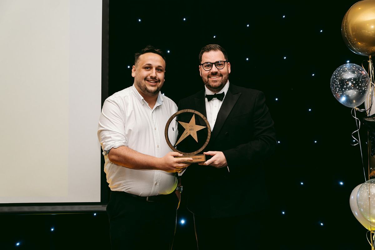 Brilliance Awards 2026 Jack Wilson receiving award