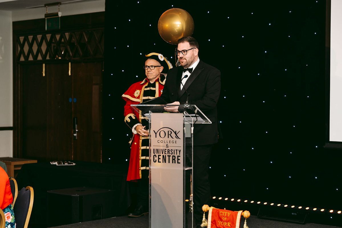 Brilliance Awards 2026 Ken Merry with town Criar