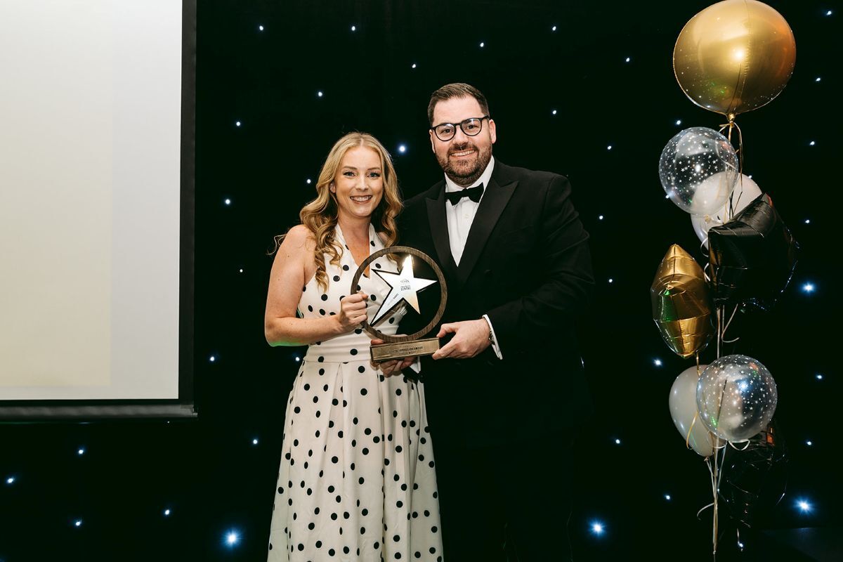 Brilliance Awards 2026 Laura Heward receiving award
