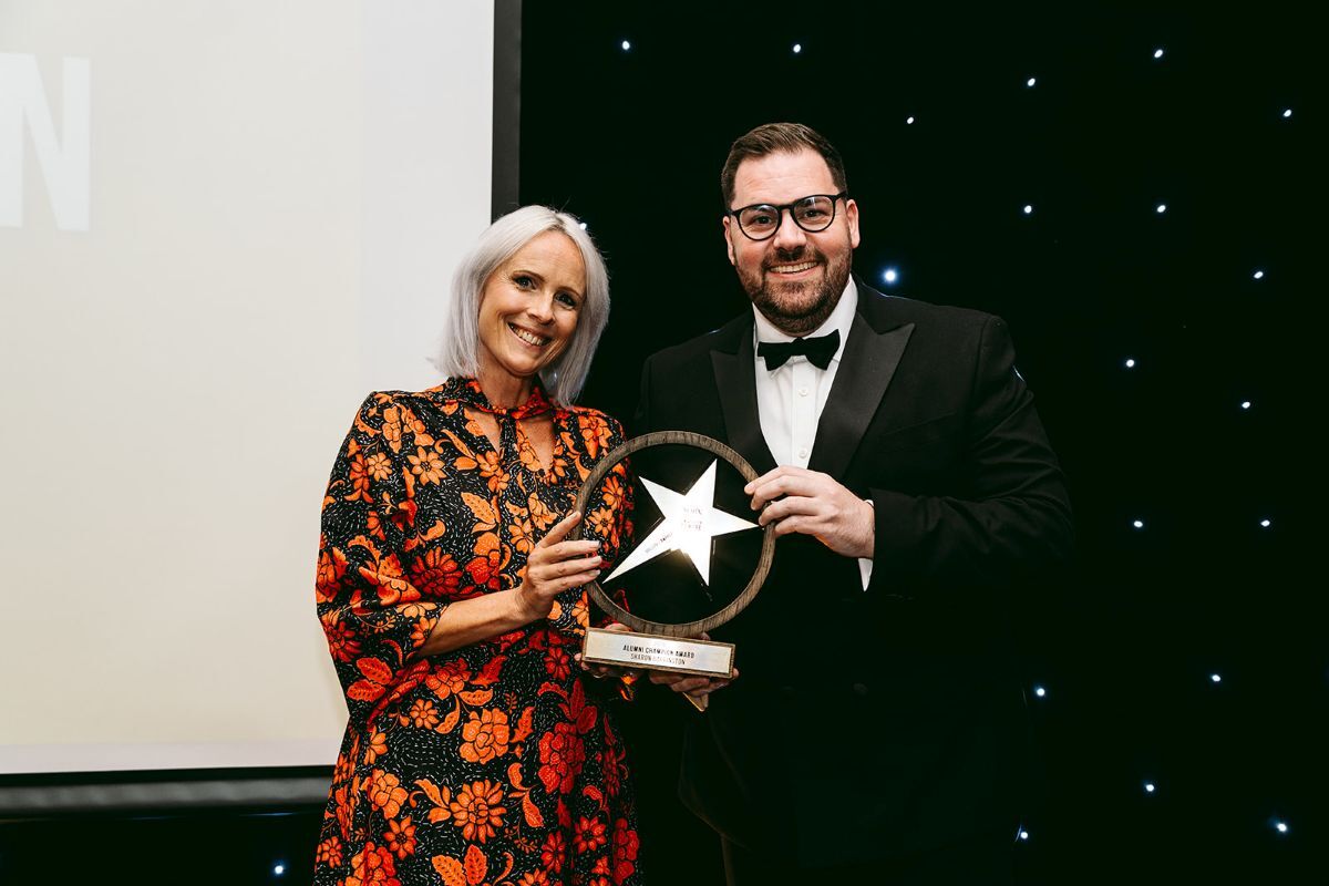 Brilliance Awards 2026 Sharron Barrington receiving award