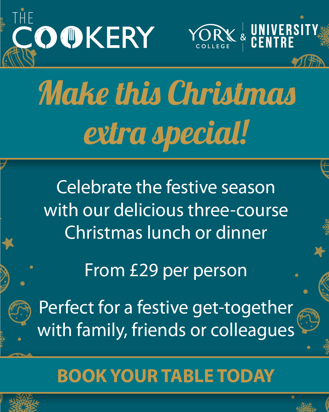 COO0047 1026 Cookery Christmas INSTA Linked In 1080 x 1350