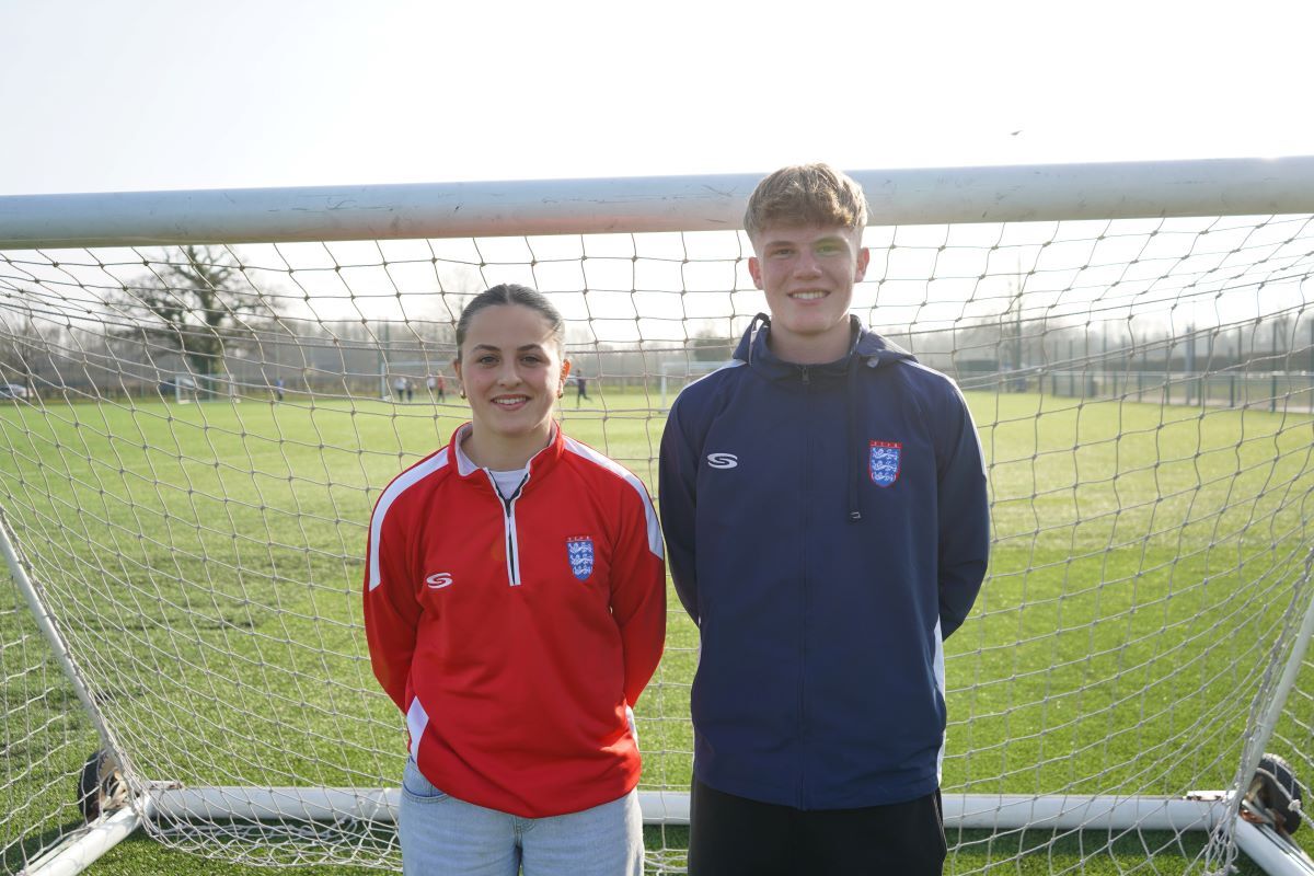 Calum Hudson and Grace Sykes