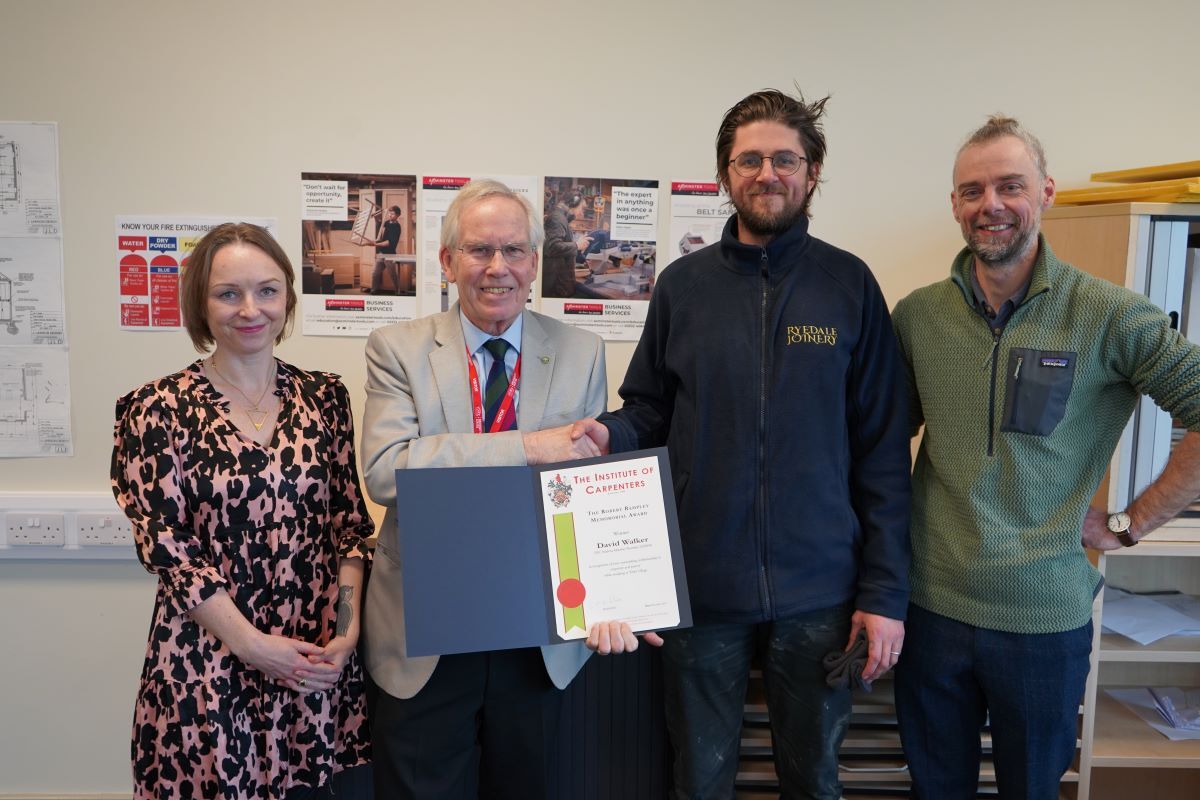 David Walker with Helen Shaw and Anthony Rampley