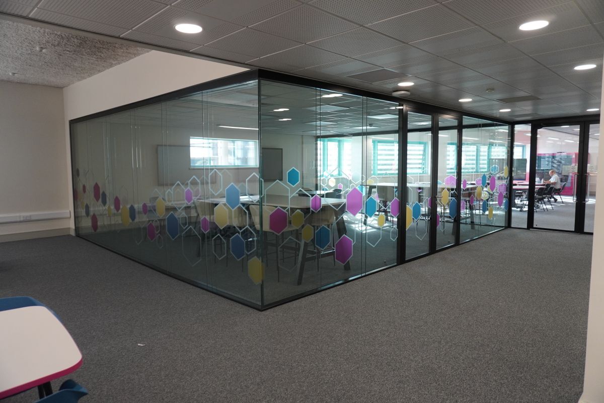 Digital innovation cube on second floor