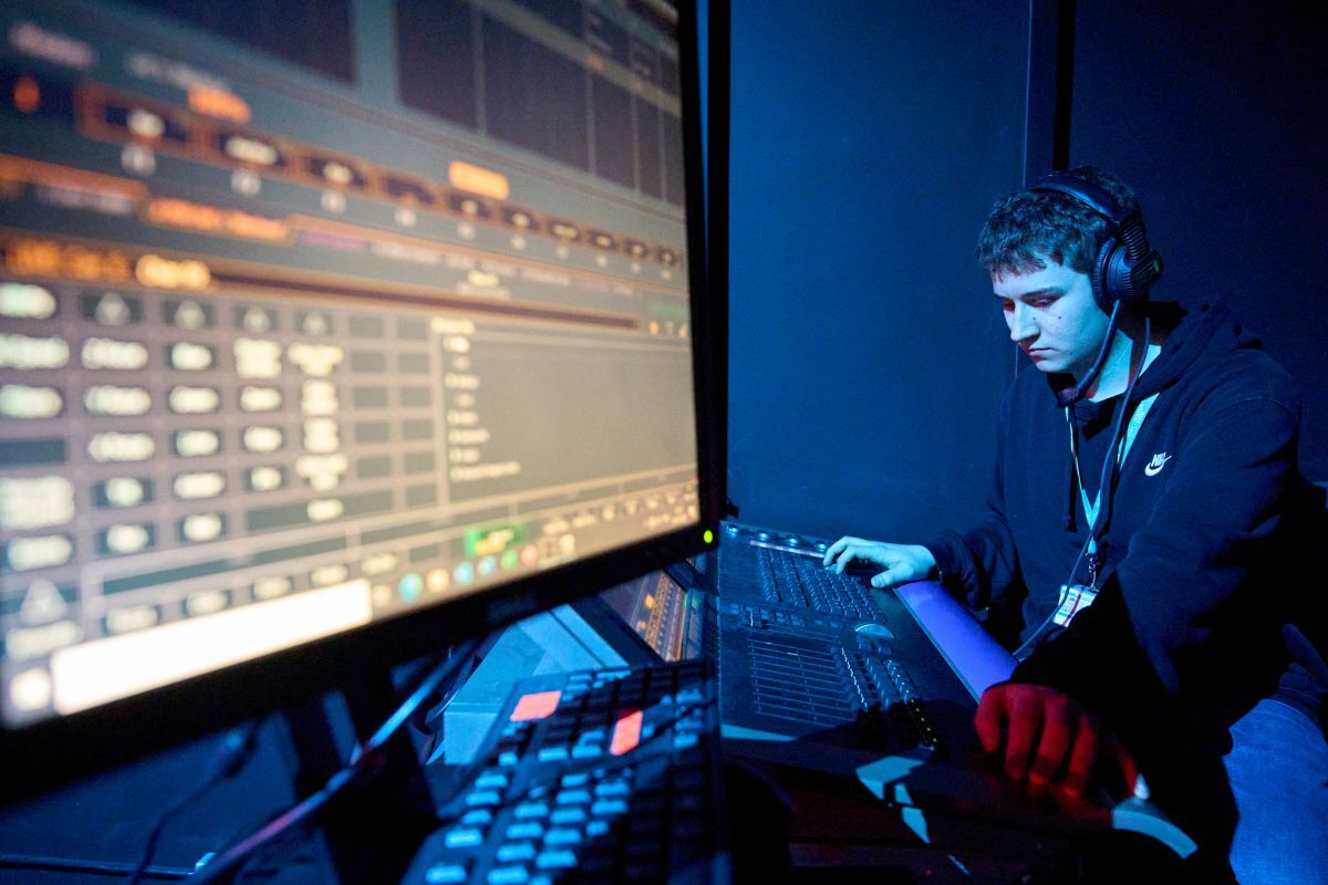 Events venues tech T Level student