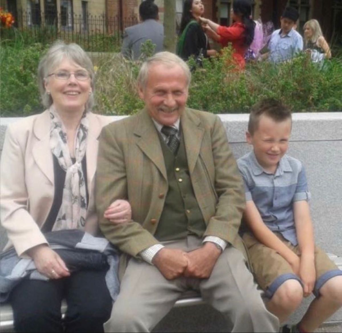 Harry Stevenson and granddad