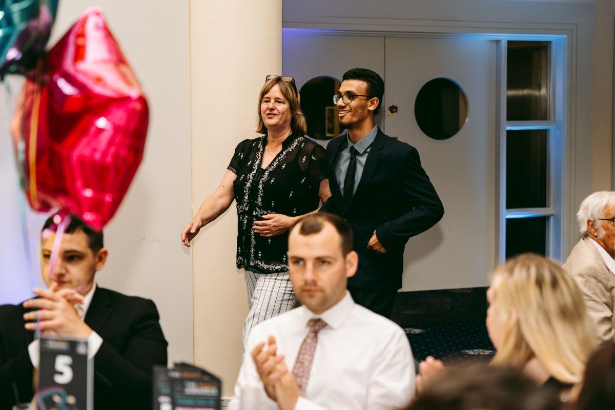 Ibraheem Hadrami and Kate Herrensmith