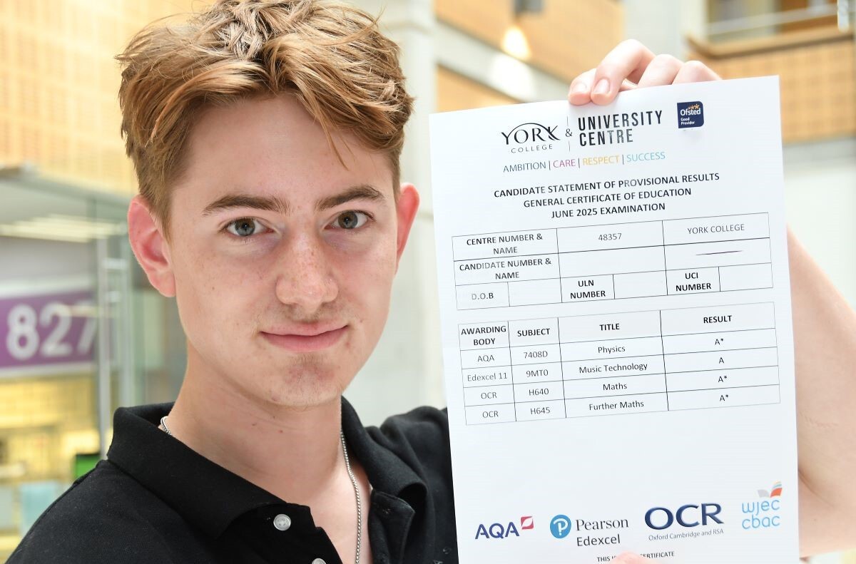 Joshua Davies with results NEW