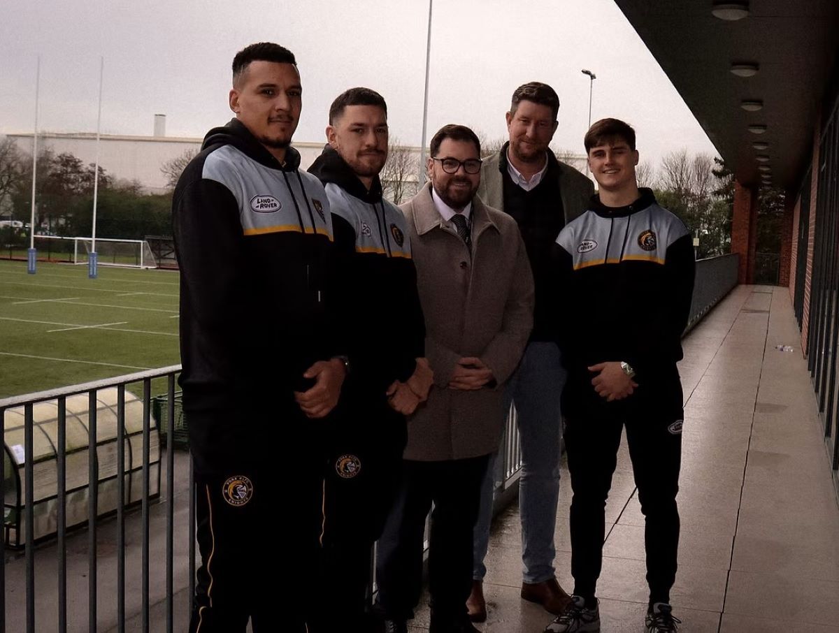 Knights picture with Ken