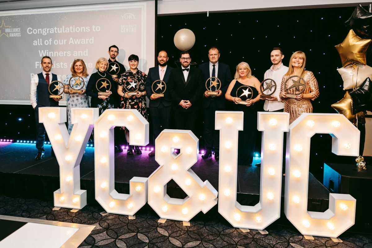 Staff Brilliance Award winners