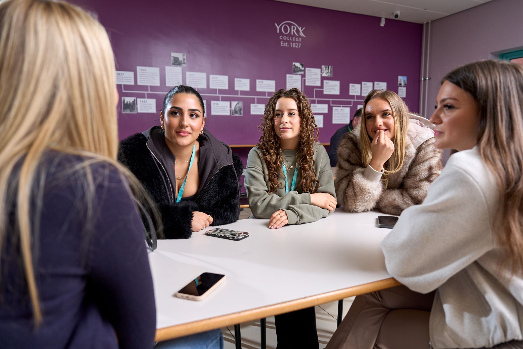 Students in cafe 1827