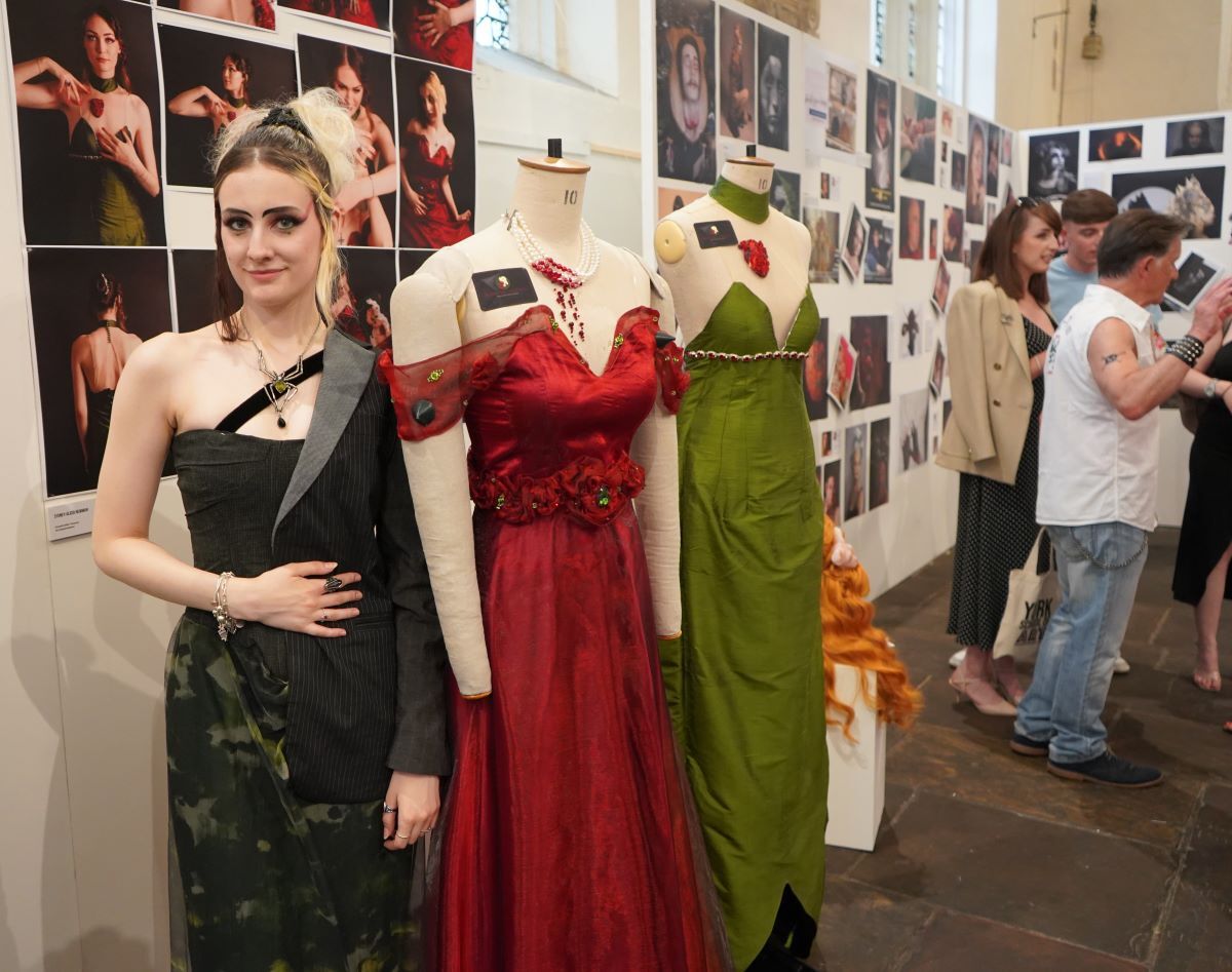 Syd Newman with her final collection