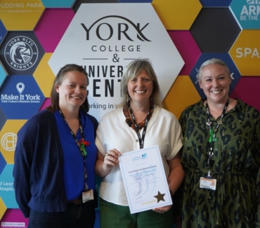 Leaders in Safeguarding Gold Award Team