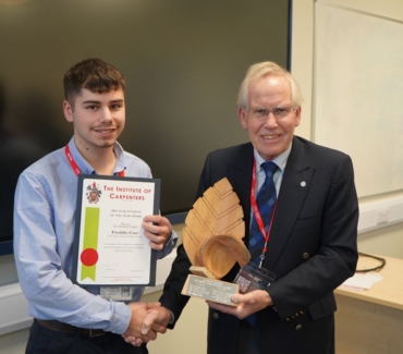 Freddie Carr with Geoff Rhodes